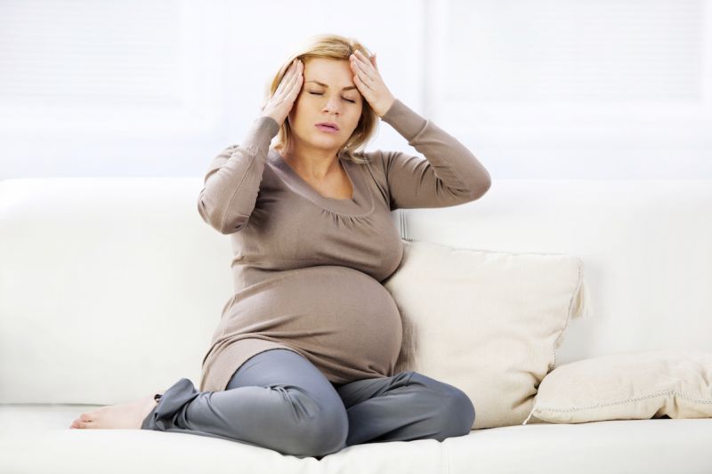 Taking stress during pregnancy may harm baby's brain
