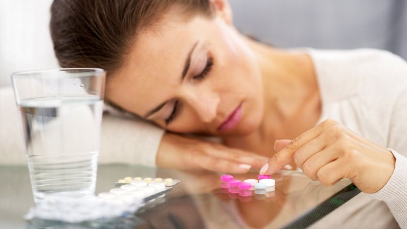 Self-medication can lead to serious mental problems
