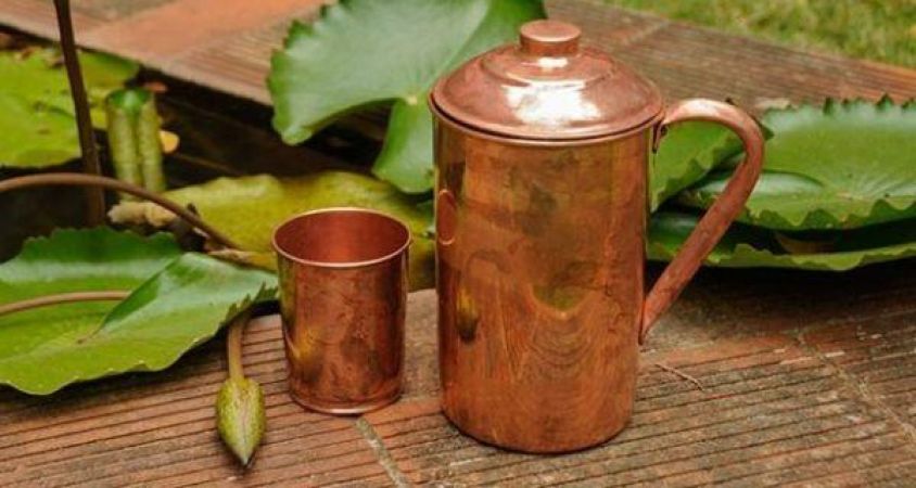 Drinking Water from Copper Vessels has Many benefits