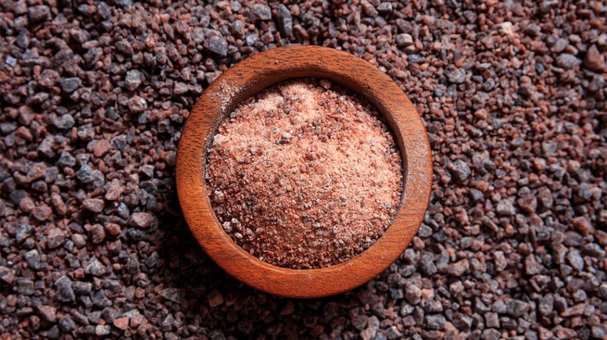 Consume black salt to get rid of stomach problem