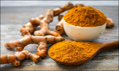 Which planet starts giving auspicious results with the remedy of turmeric?
