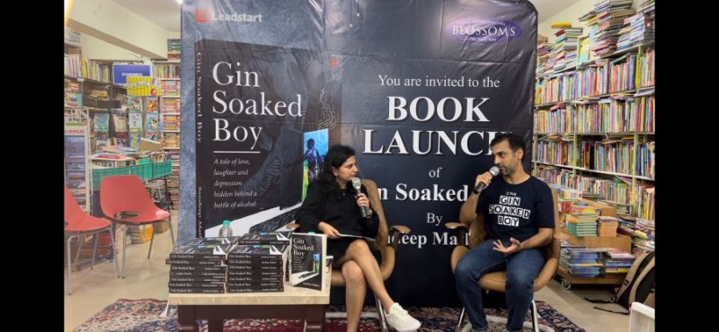 GIN SOAKED BOY – A POIGNANT AND RELEVANT BOOK ON MENTAL HEALTH BY SANDEEP MATHEW AND PUBLISHED BY LEADSTART.