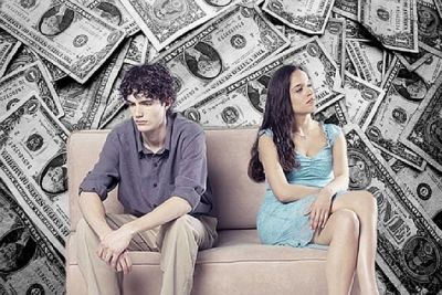 Money can destroy your beautiful relationship