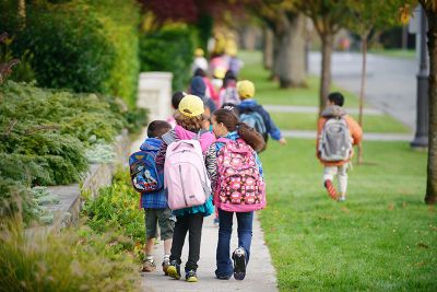Going  school for kids now can  improve kids’ safety perception
