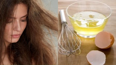 If you want to make damaged hair like broom silky and strong, then use it with egg