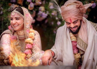 See beautiful pictures of newly wedded couple Virushkha