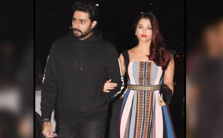 Couple's night out: Aishwarya Rai's colorful maxi dress is absolute for a date night