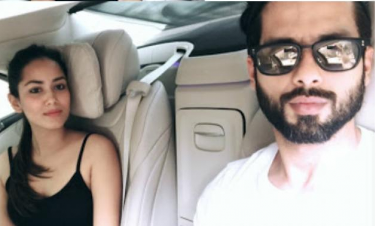 Shahid Kapoor and Mira Rajput's selfie is a must watch!