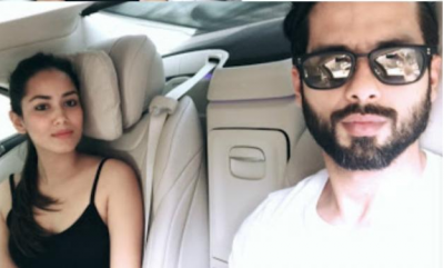 Shahid Kapoor and Mira Rajput's selfie is a must watch!
