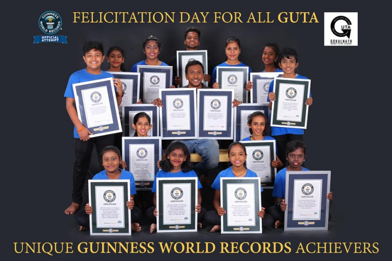 Chennai based academy bags 15 Guinness World Records