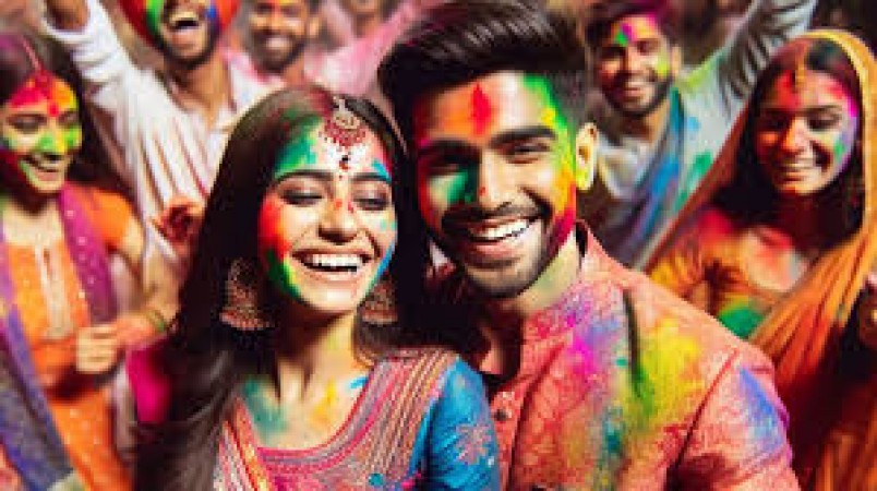 First Holi with husband after marriage, make it memorable like this