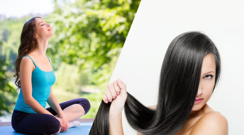 Want thick and strong hair like 25 at the age of 50! So these 5 yoga asanas can be useful