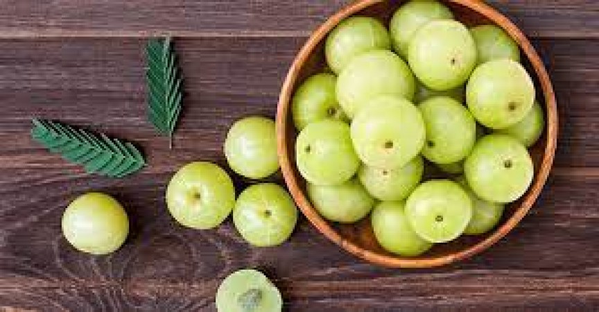 Why is it advised to eat one Amla every day in winter?