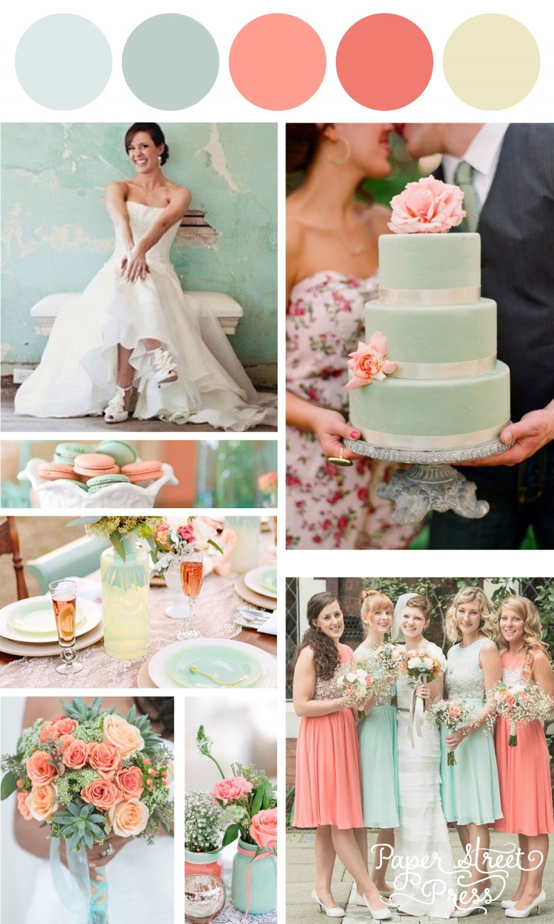 Wedding colors which will lighten up your wedding