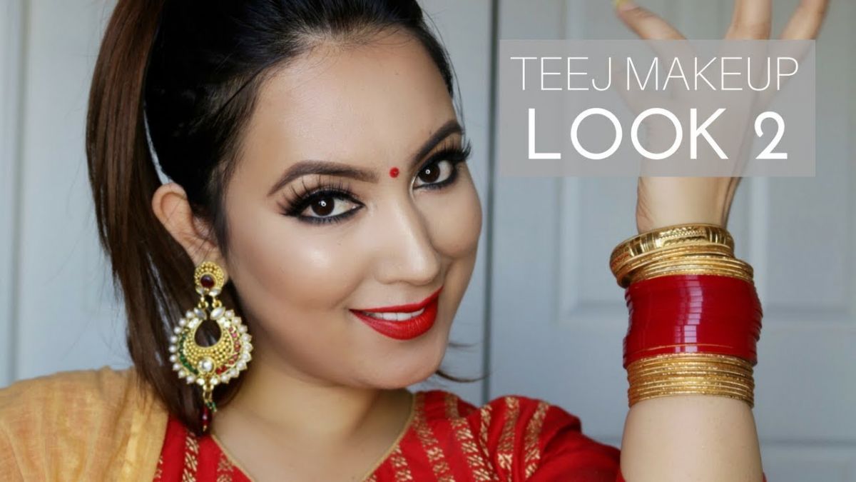 On Teej, look beautiful by doing this type of Makeup!