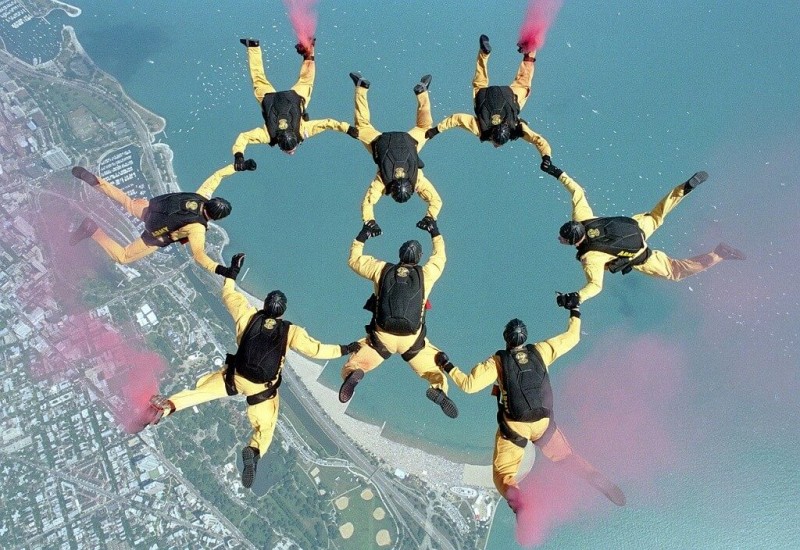 If you are fond of sky diving, then you can visit these places in India