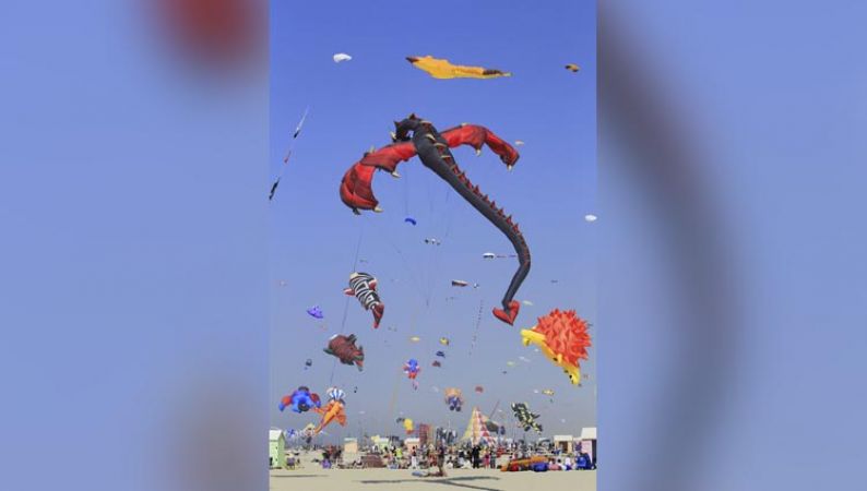 Kite Lovers Head towards Gujarat for International Kite Festival 2018: The most exciting facts