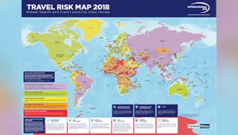 Plan your Holiday with the safest countries in the world: Check out the Travel Risk Map of 2018