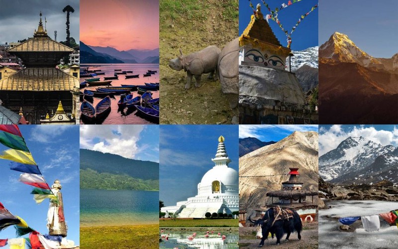 नेपाल के आकर्षक पर्यटन स्थलों को जानें