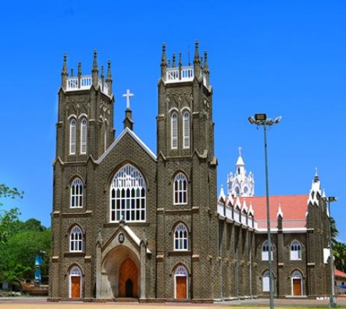 St. Andrew’s Basilica Church: Fusion of European and Indian Designs