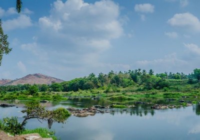 Srirangapatna Island: Island Surrounded by River Cauvery