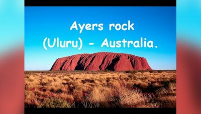 Ayers Rock Australia – Soon you will only able to see it but not Climb