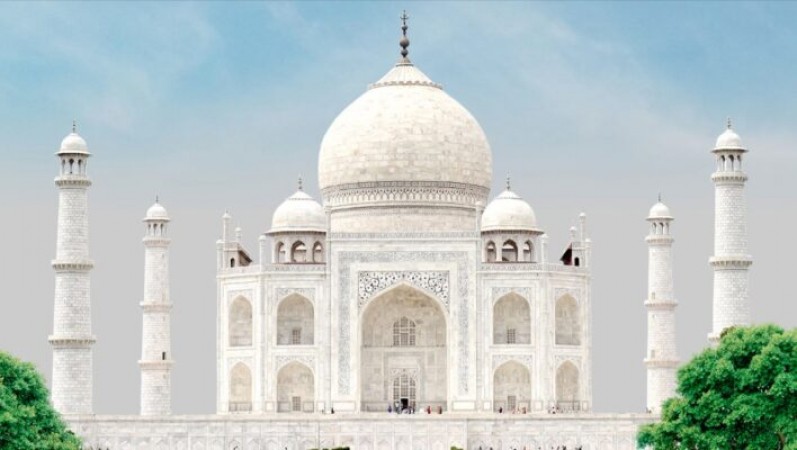 Where did the money to build Taj Mahal come from?