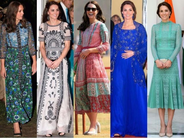 Every single outfit Kate Middleton wore,is outstanding !