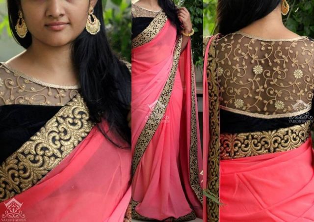 The Latest Saree Blouse Back And Neck Designs News Track Live