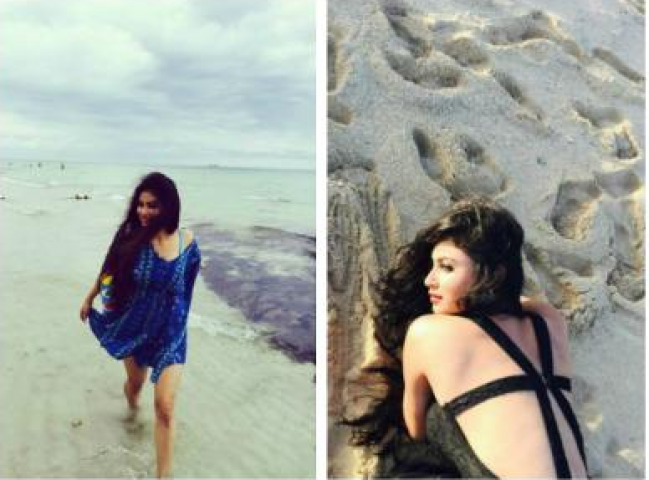 Get the Perfect Beach Babe look, by Mouni Roy