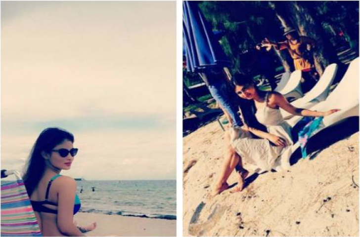 Get the Perfect Beach Babe look, by Mouni Roy