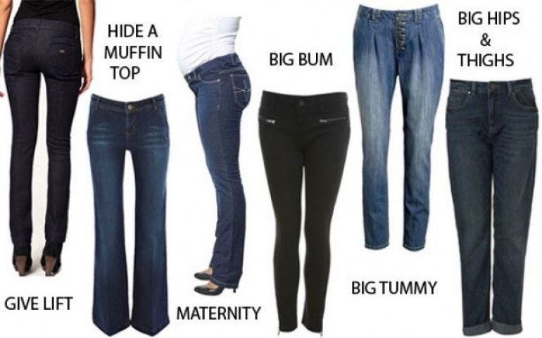 jeans to hide muffin top