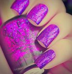 Its easy to get glittery nails,trick are here !