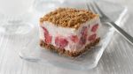 Desert for perfect dinner: Frozen Strawberry Crunch Cake