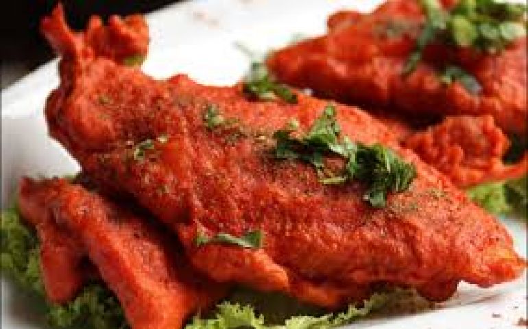 Crispy batter fried 'Amritsari fish'