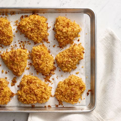 Crispy Baked Chicken;this family-friendly recipes to try tonight !