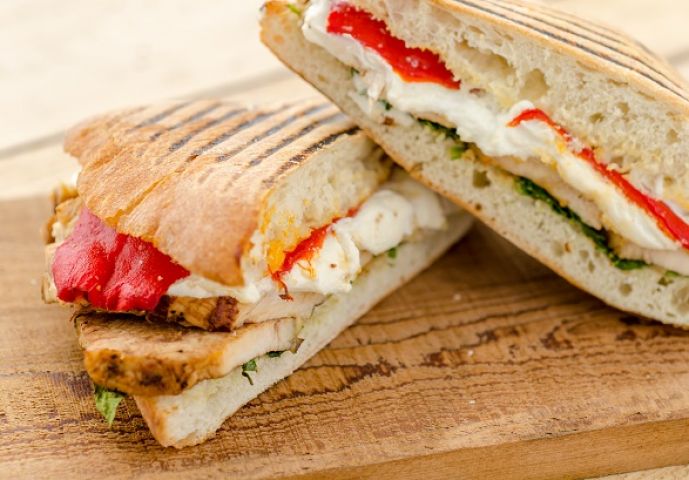 Start your day with yummy 'Black Olive Pesto Sandwich' !