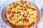 How to make Pineapple and pomegranate cake!