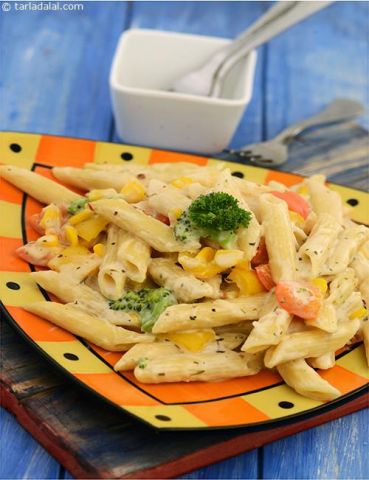 How to make Penne in White Sauce?