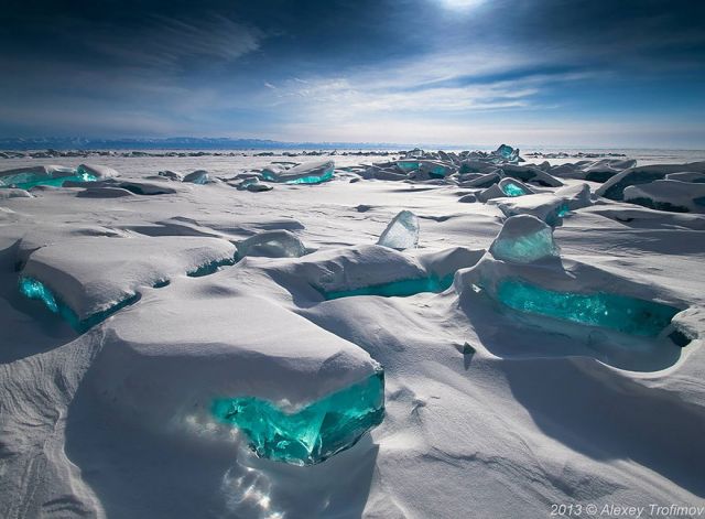 You’ll ever see;these pictures of frozen oceans,lakes and ponds