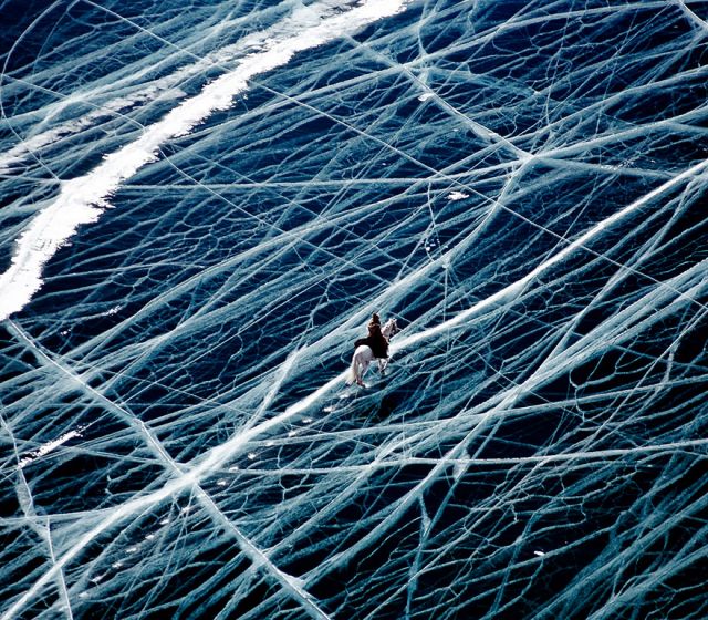 You’ll ever see;these pictures of frozen oceans,lakes and ponds