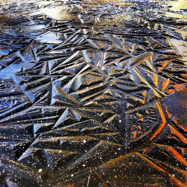 You’ll ever see;these pictures of frozen oceans,lakes and ponds