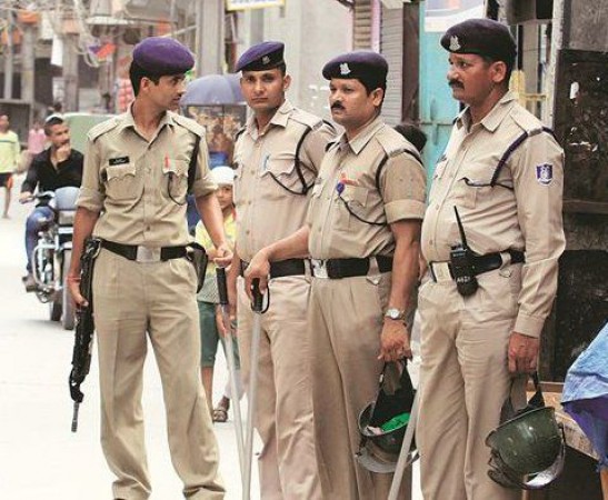 Policemen relieveing tension in deserted cities in this way