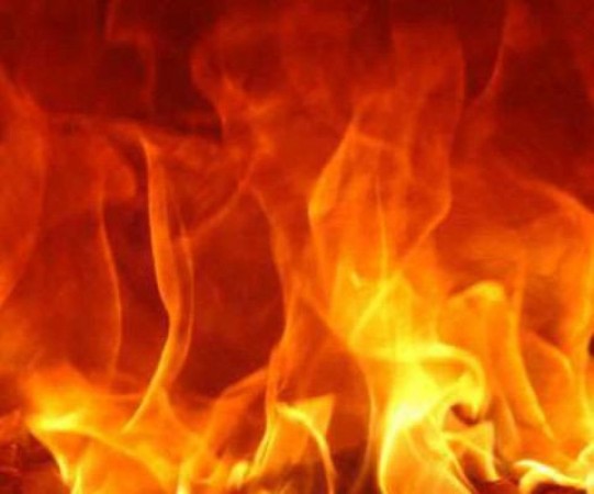 Fire broke out in Gujjar Basti suffer huge loss