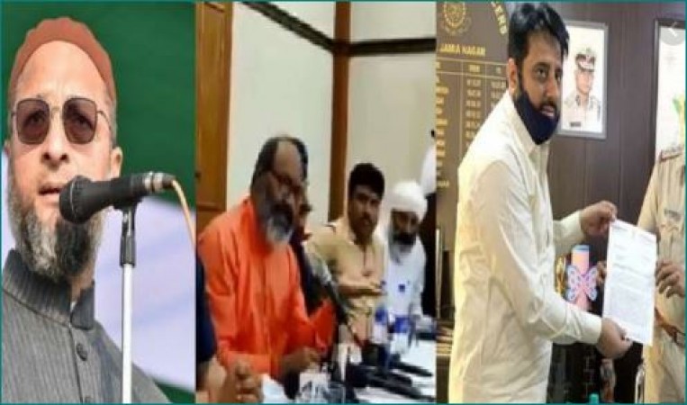 Owaisi in his remarks against Prophet Muhammad, Amanatullah said: 'Tongue and neck should be cut off'
