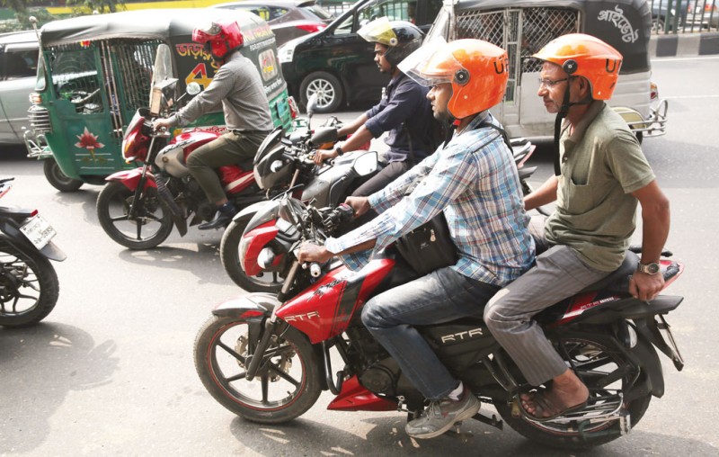 New decree issued here! Now if helmet is not worn while driving, FIR will be registered