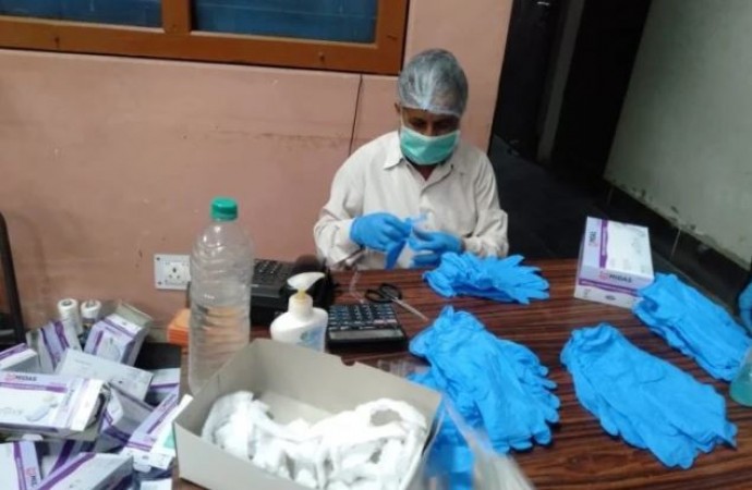600 PPE kits are being prepared daily in Dehradun