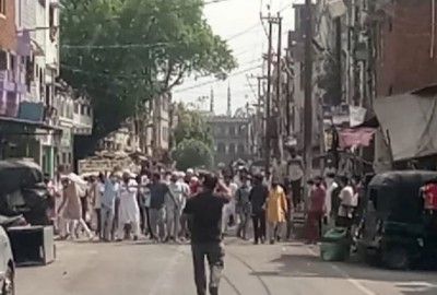 Protests against testing in Haldwani's hotspot Banbhulpura