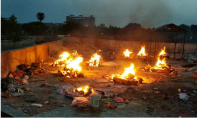 Cremation of 84 dead bodies in a day in Bhopal, 30 new funeral sites built
