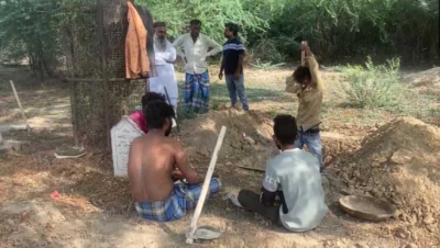 सुपुर्द-ए-ख़ाक हुआ असद का शरीर, कब्रिस्तान नहीं पहुँच सके अतीक और शाइस्ता